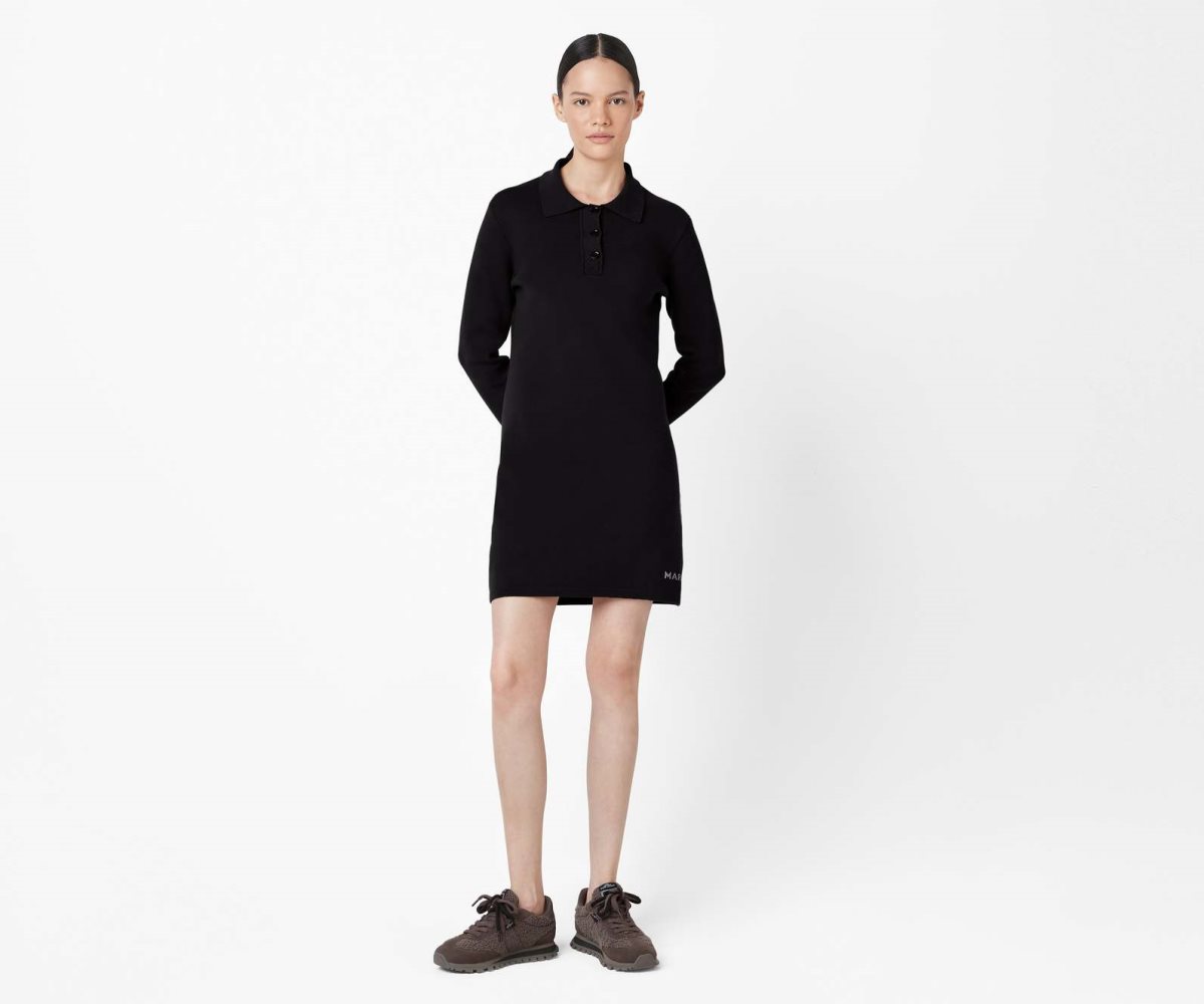 Marc Jacobs 3/4 Tennis Dress Black | YWU-527139