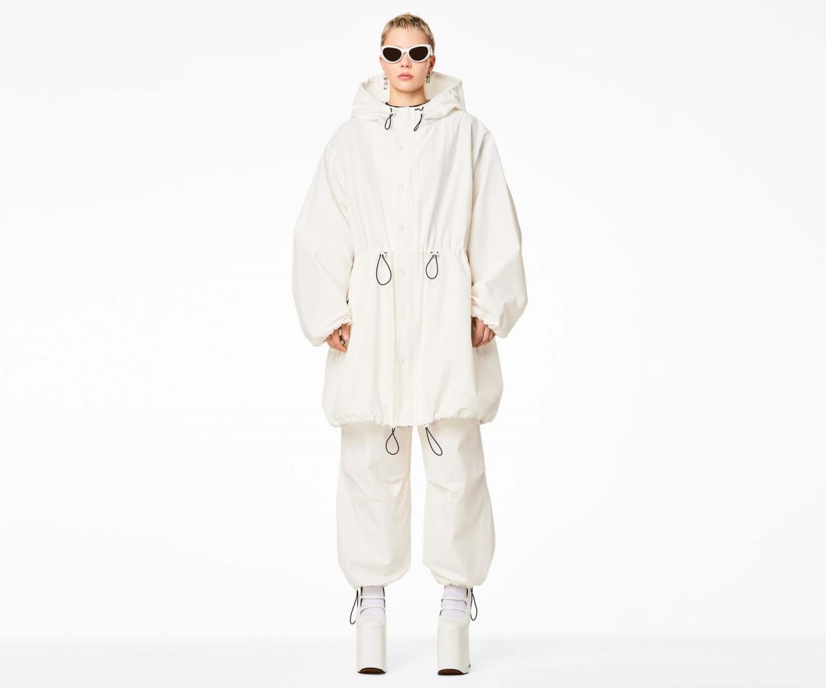 Marc Jacobs Balloon Parka Ivory | ZKS-948253