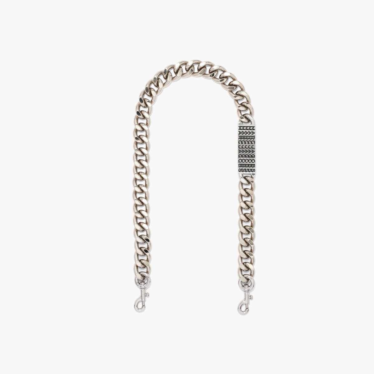 Marc Jacobs Barcode Chain Shoulder Strap Nickel | XPB-165879