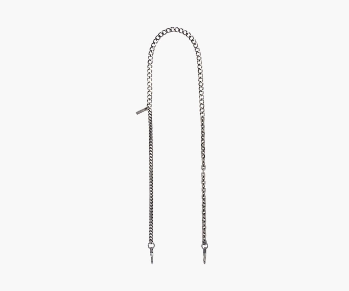 Marc Jacobs Chain Strap Gunmetal | GHI-568014