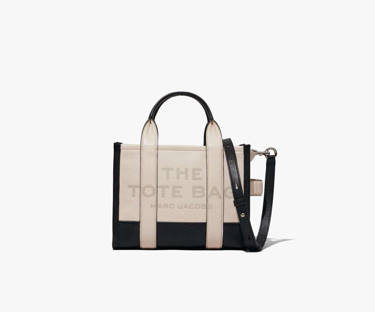 Marc Jacobs Colorblock Mini Tote Bag Ivory Multi | RPV-715869