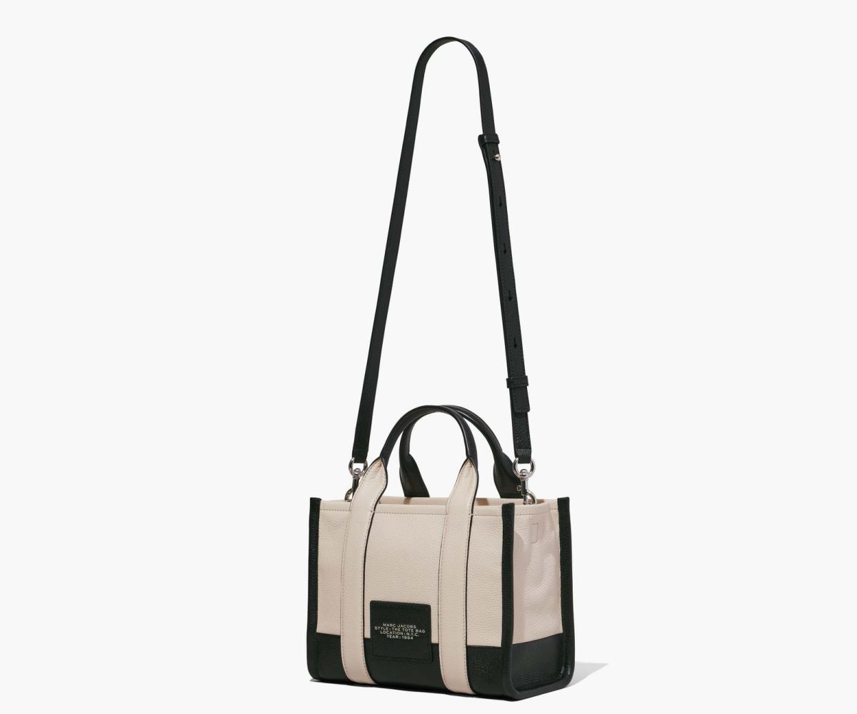 Marc Jacobs Colorblock Mini Tote Bag Ivory Multi | RPV-715869