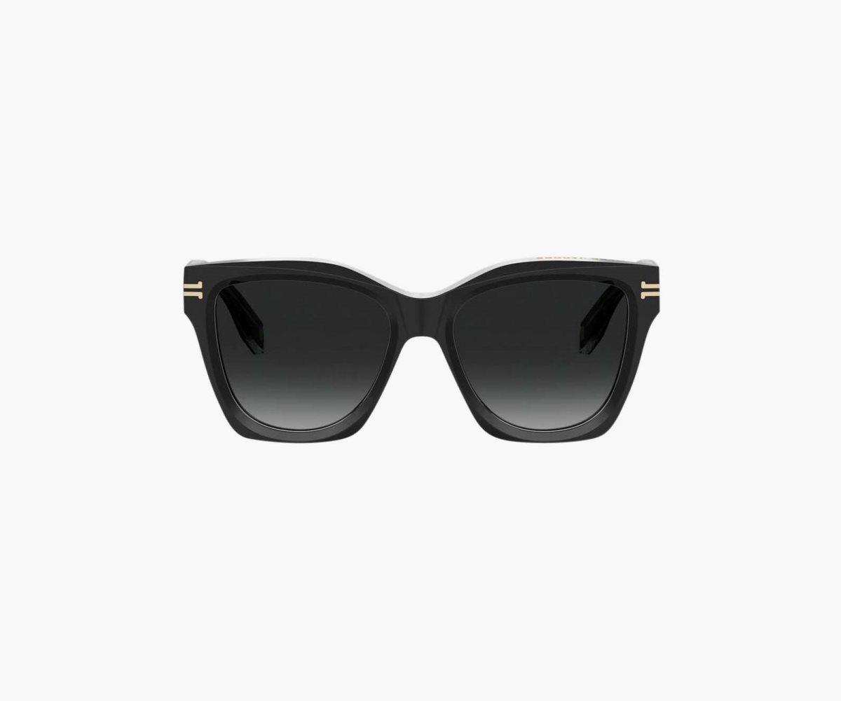Marc Jacobs Icon Edge Oversized Square Sunglasses Black | JYH-634591