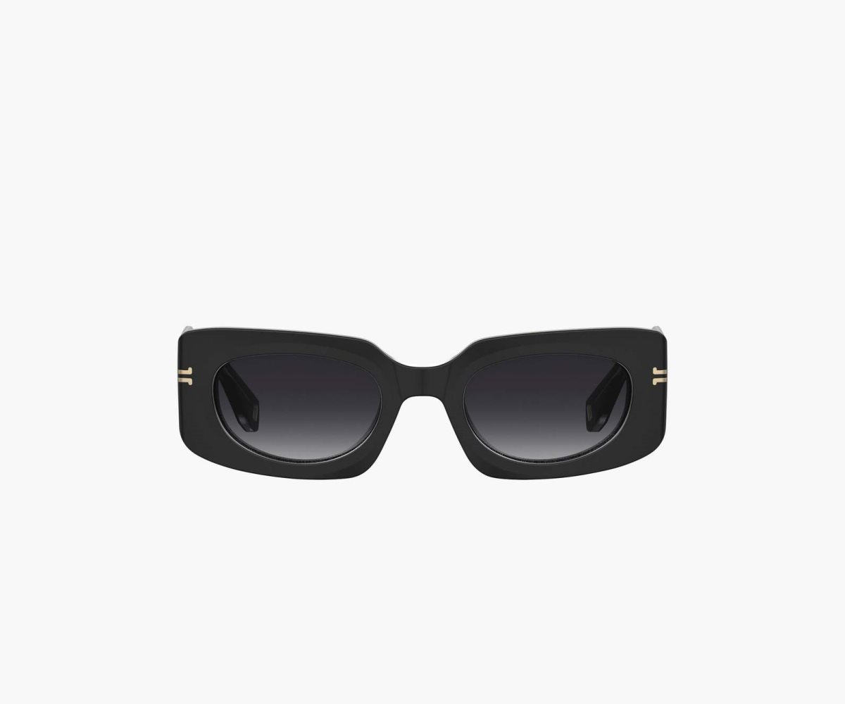 Marc Jacobs Icon Rectangular Sunglasses Black | SPT-846239