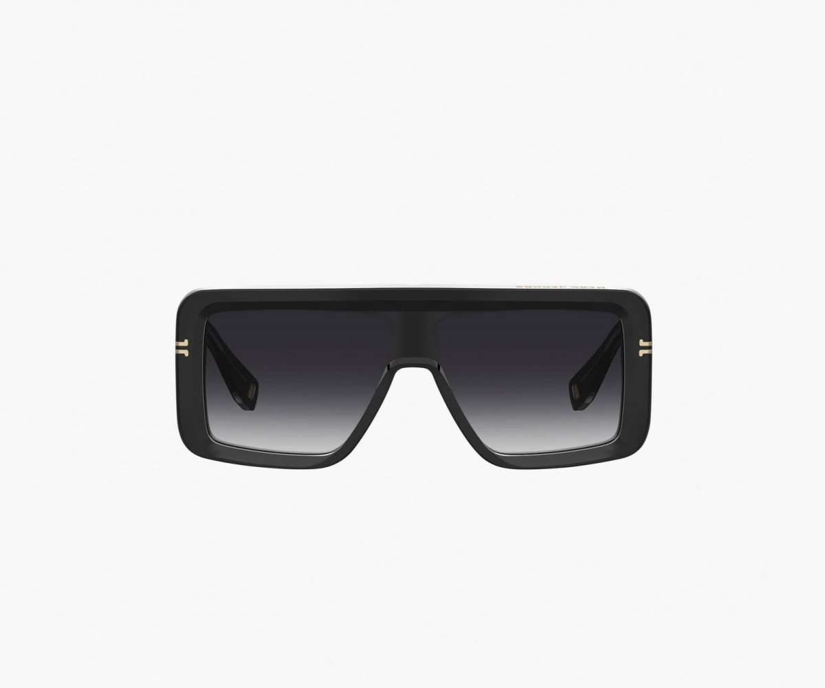 Marc Jacobs Icon Rectangular Sunglasses Black | SRZ-273516