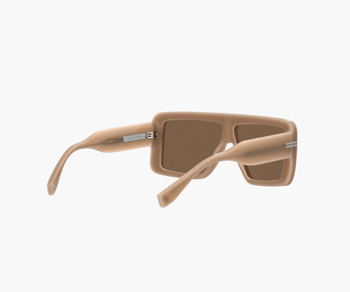 Marc Jacobs Icon Rectangular Sunglasses Nude | ZIM-731254