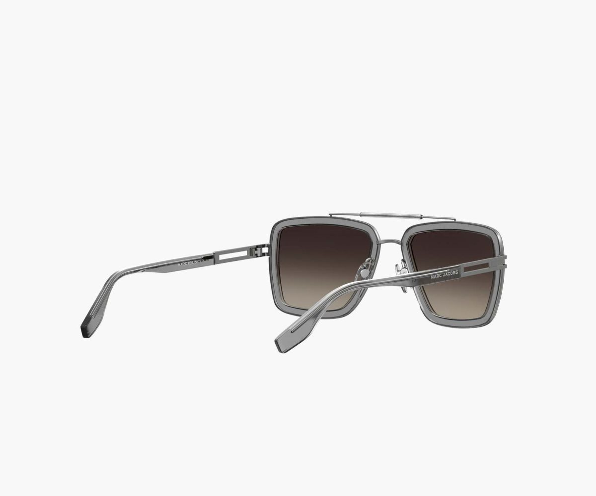 Marc Jacobs Icon Square Pilot Sunglasses Grey | BYV-463152