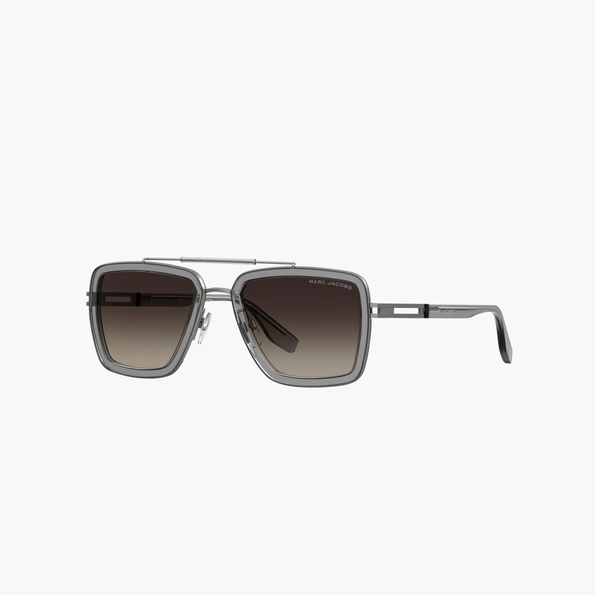 Marc Jacobs Icon Square Pilot Sunglasses Grey | BYV-463152