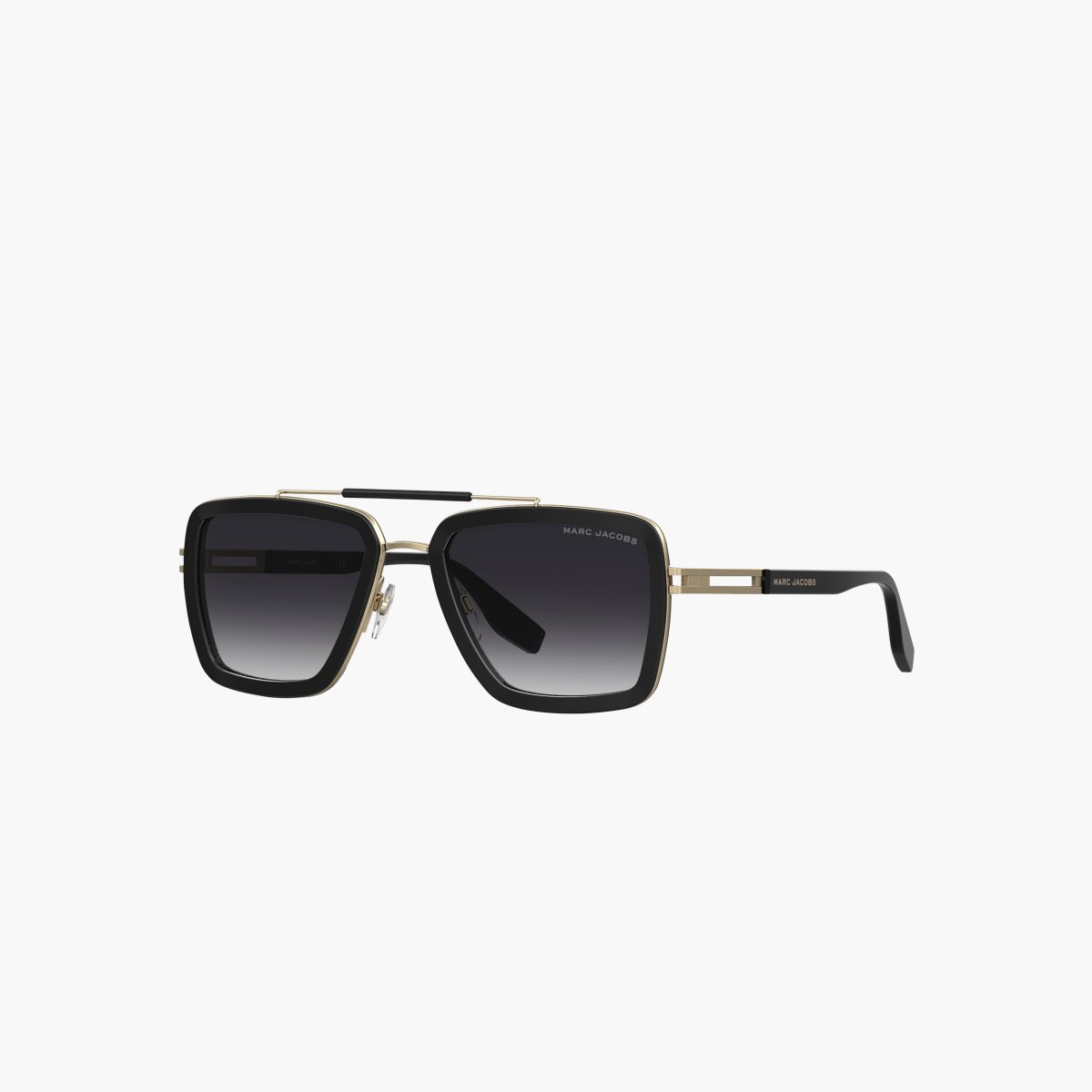 Marc Jacobs Icon Square Pilot Sunglasses Black | XCD-940137