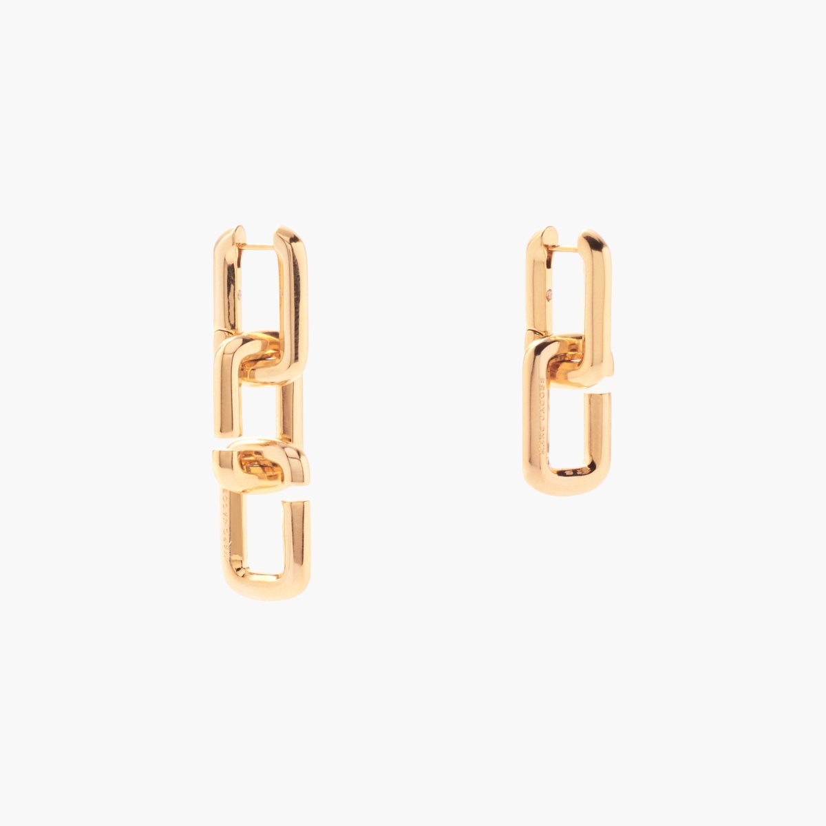 Marc Jacobs J Marc Chain Link Earrings Gold | BCO-586329