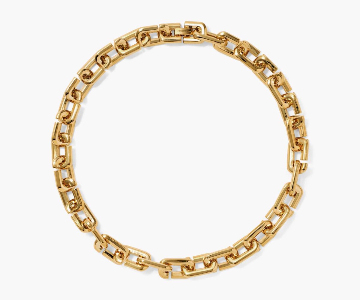 Marc Jacobs J Marc Chain Link Necklace Gold | YGZ-287301