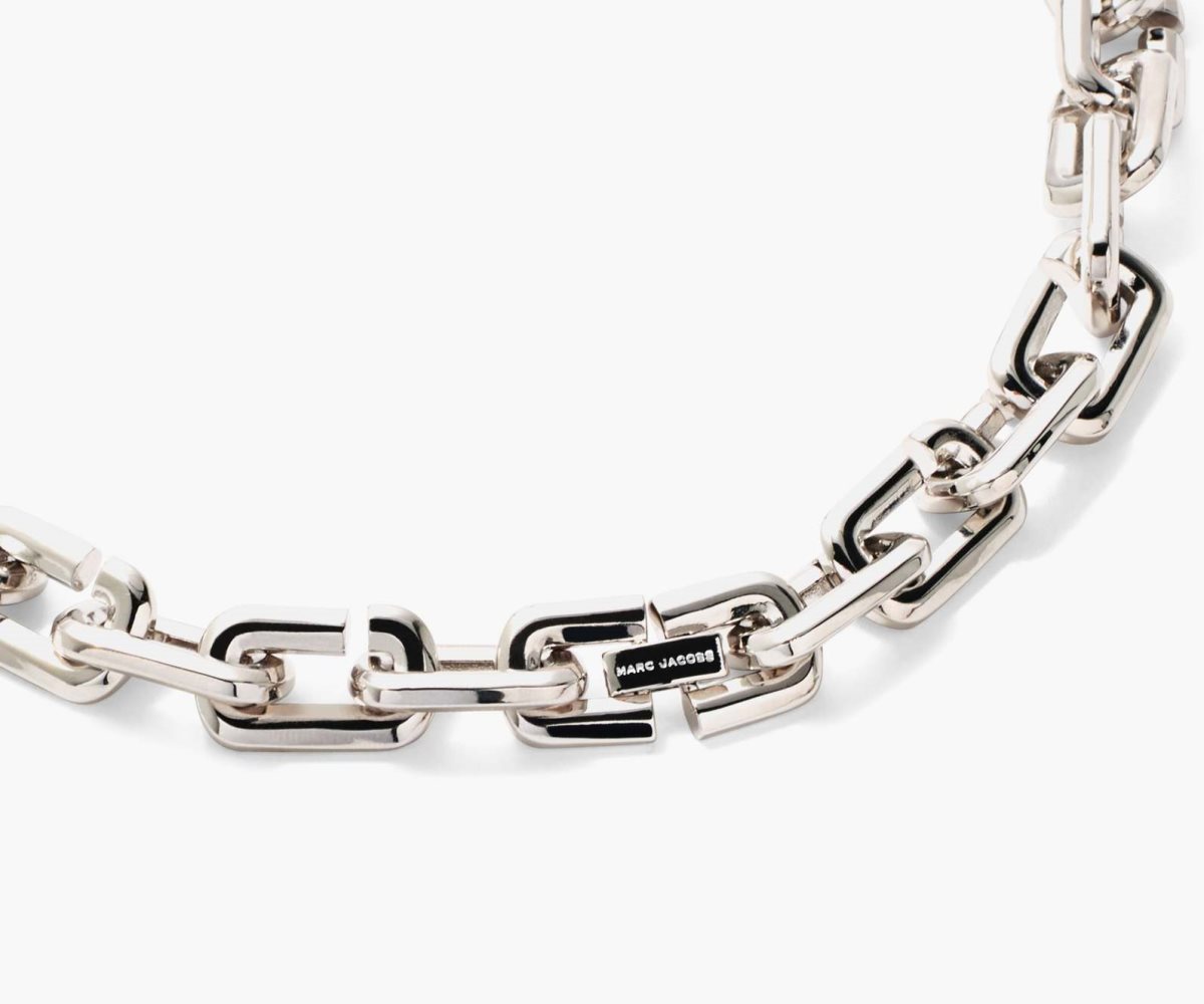 Marc Jacobs J Marc Chain Link Necklace Silver | ADK-415976