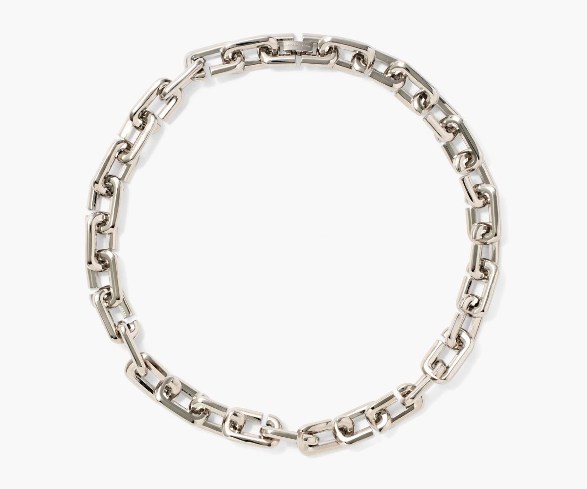 Marc Jacobs J Marc Chain Link Necklace Silver | ADK-415976