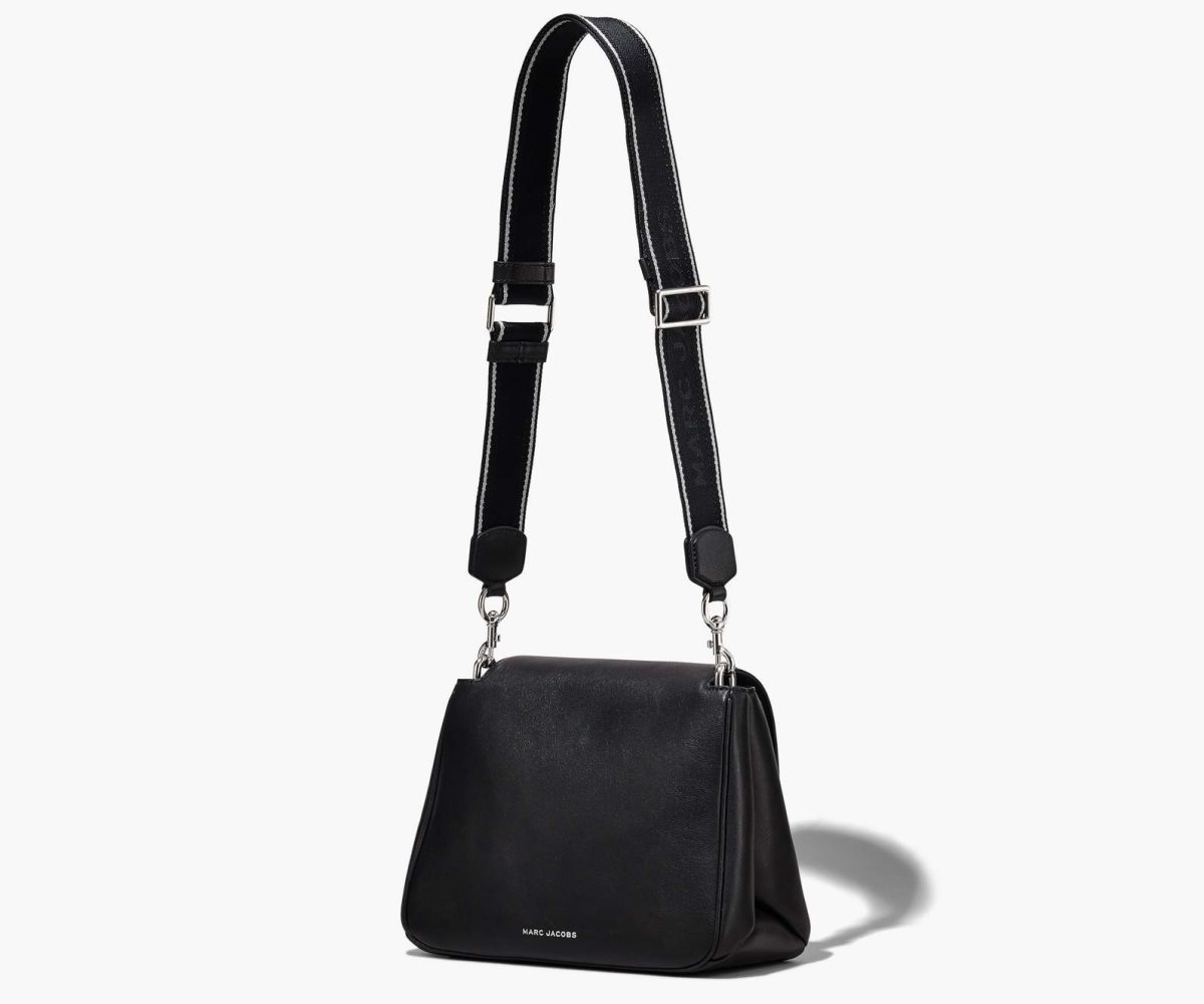 Marc Jacobs J Marc Chain Satchel Black/Silver | LDY-106492