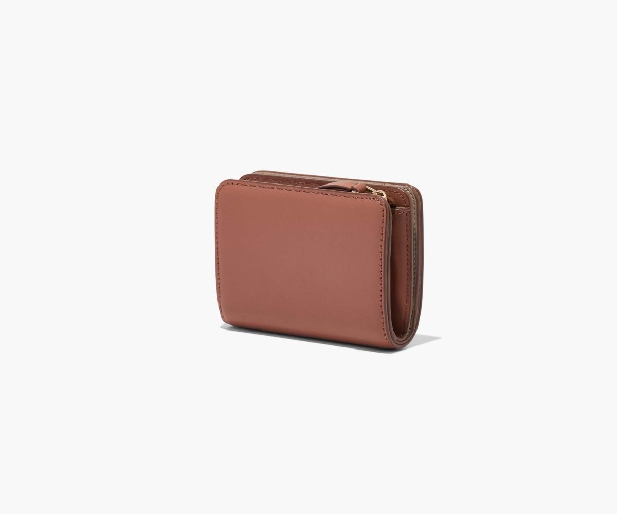 Marc Jacobs J Marc Mini Compact Wallet Argan Oil | LQU-942703