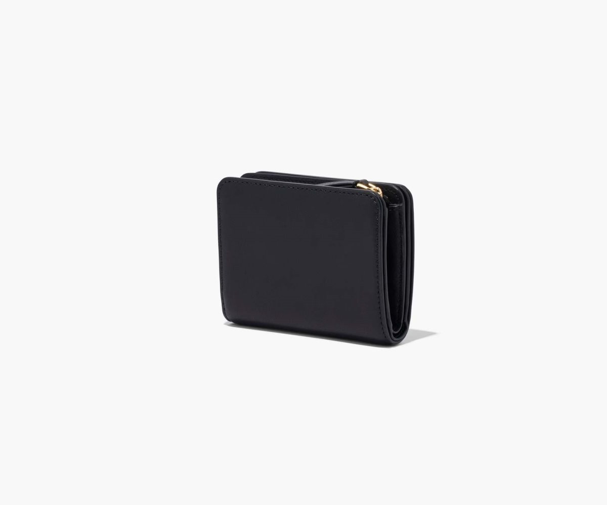 Marc Jacobs J Marc Mini Compact Wallet Black | SDH-528964