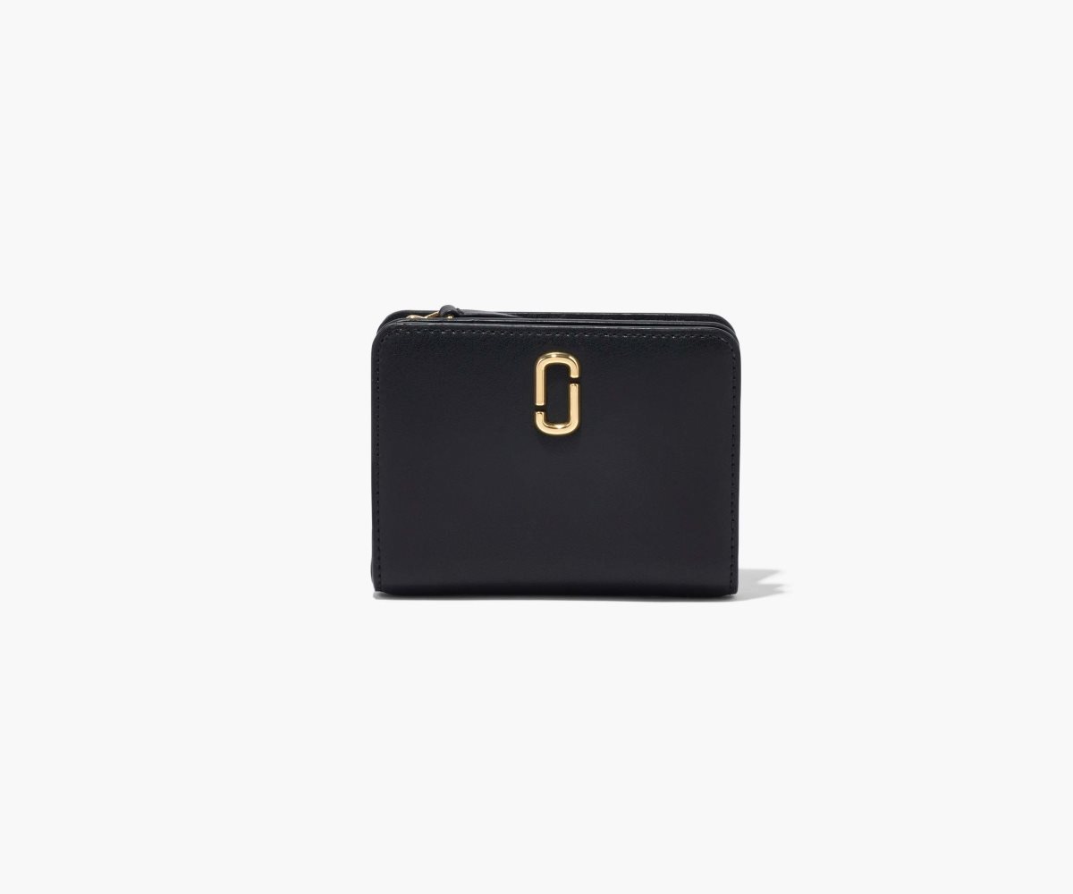 Marc Jacobs J Marc Mini Compact Wallet Black | SDH-528964