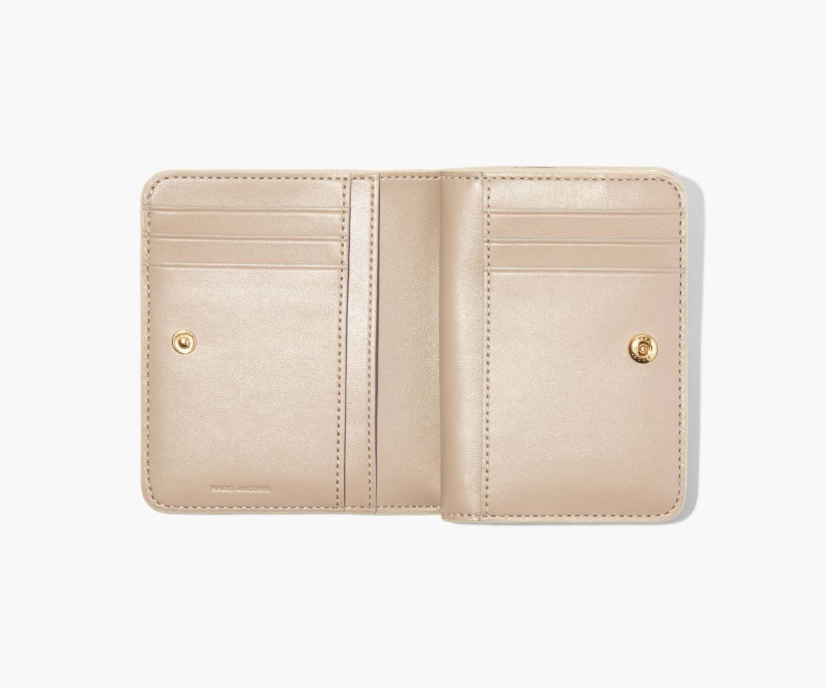 Marc Jacobs J Marc Mini Compact Wallet Cloud White | RCL-817430