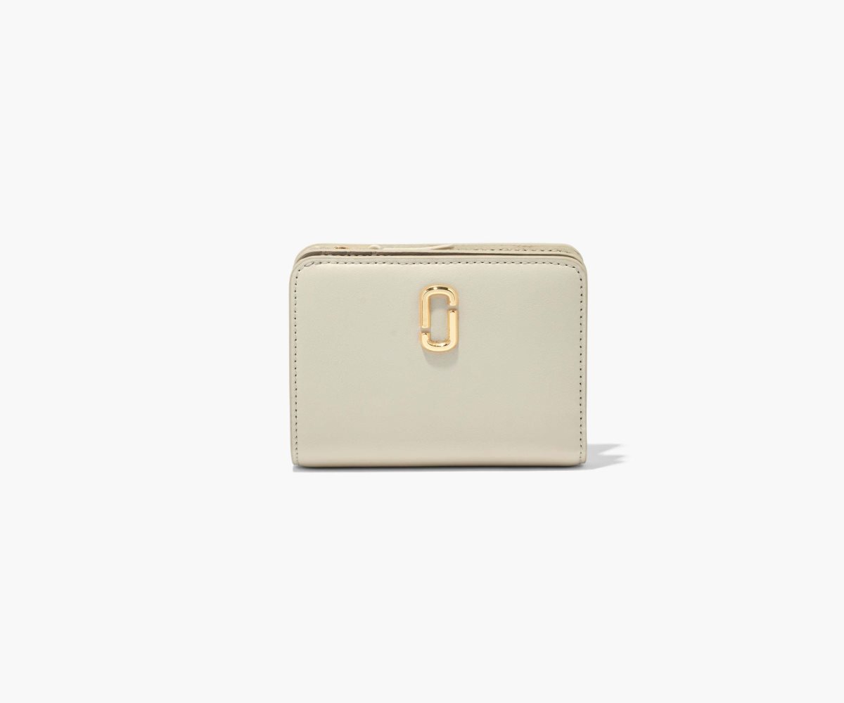 Marc Jacobs J Marc Mini Compact Wallet Cloud White | RCL-817430