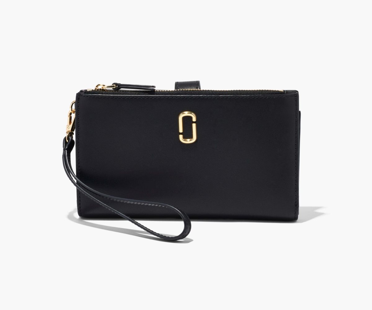 Marc Jacobs J Marc Phone Wristlet Black | VNF-342910