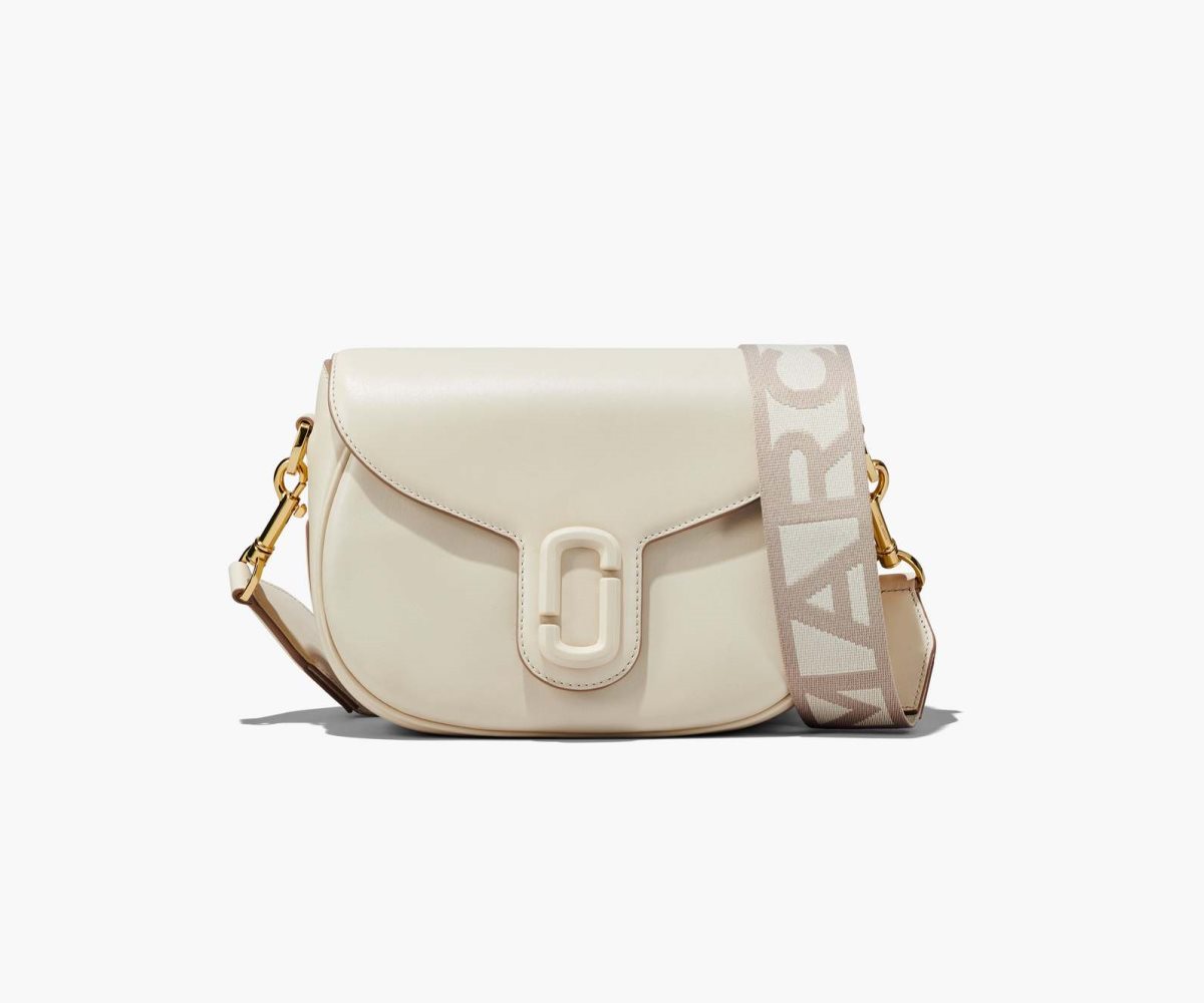 Marc Jacobs J Marc Saddle Bag Cloud White | EGJ-078695