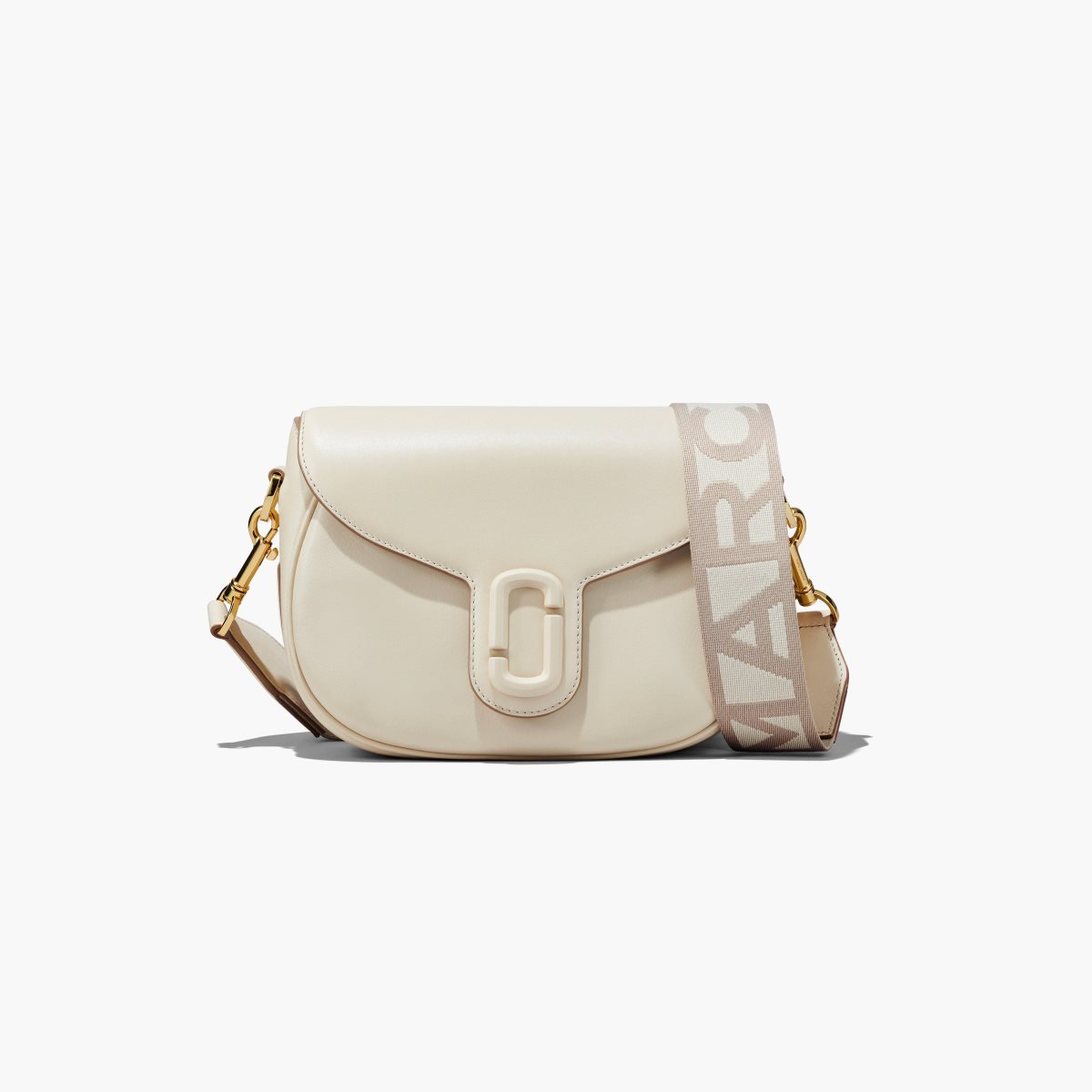 Marc Jacobs J Marc Saddle Bag Cloud White | EGJ-078695