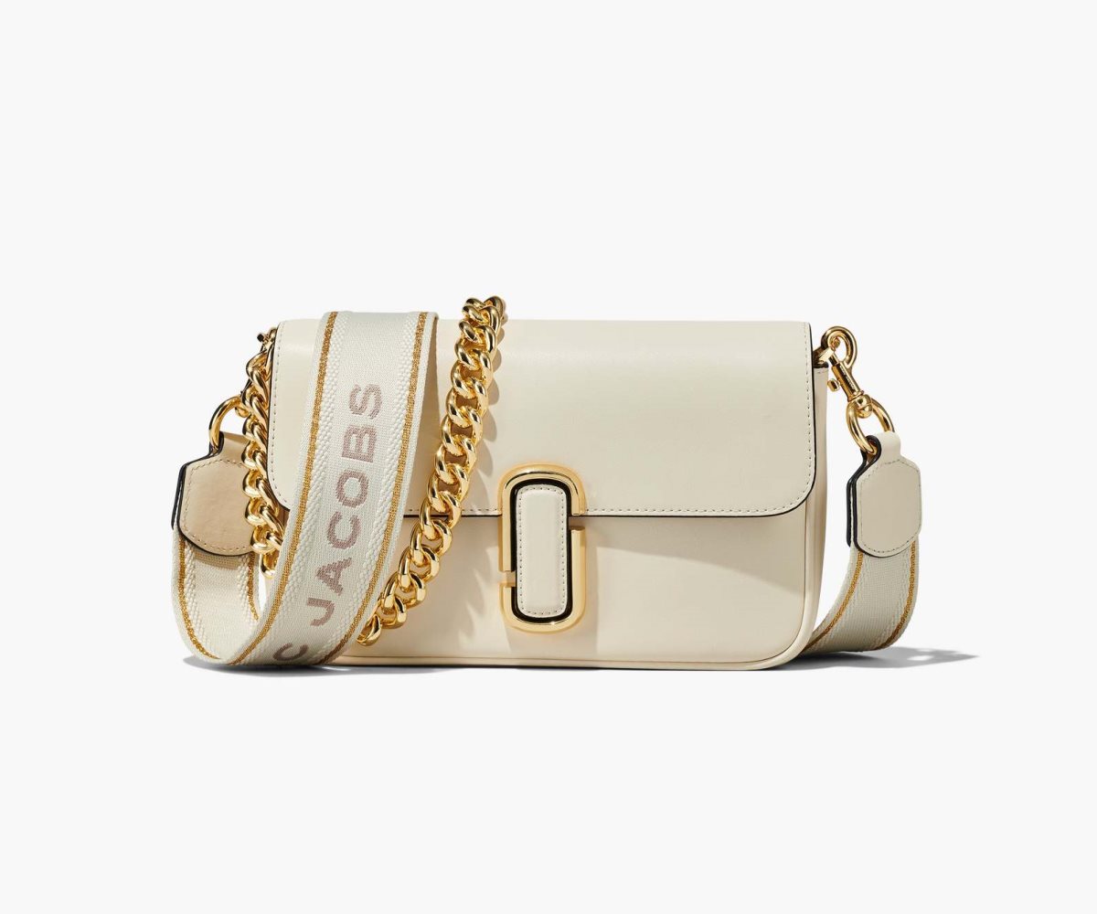 Marc Jacobs J Marc Shoulder Bag Cloud White | ASO-768325