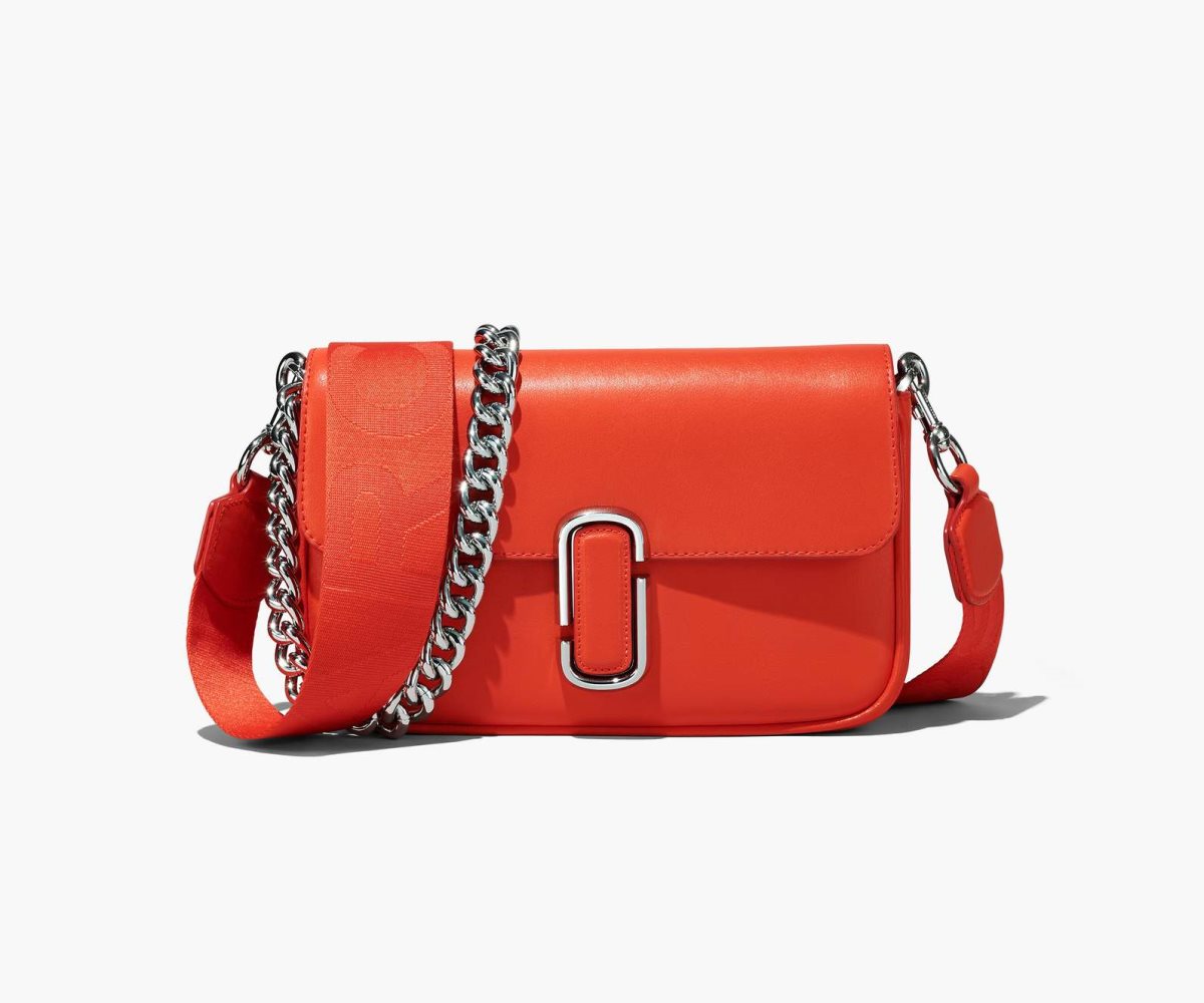 Marc Jacobs J Marc Shoulder Bag Electric Orange | IBX-705614