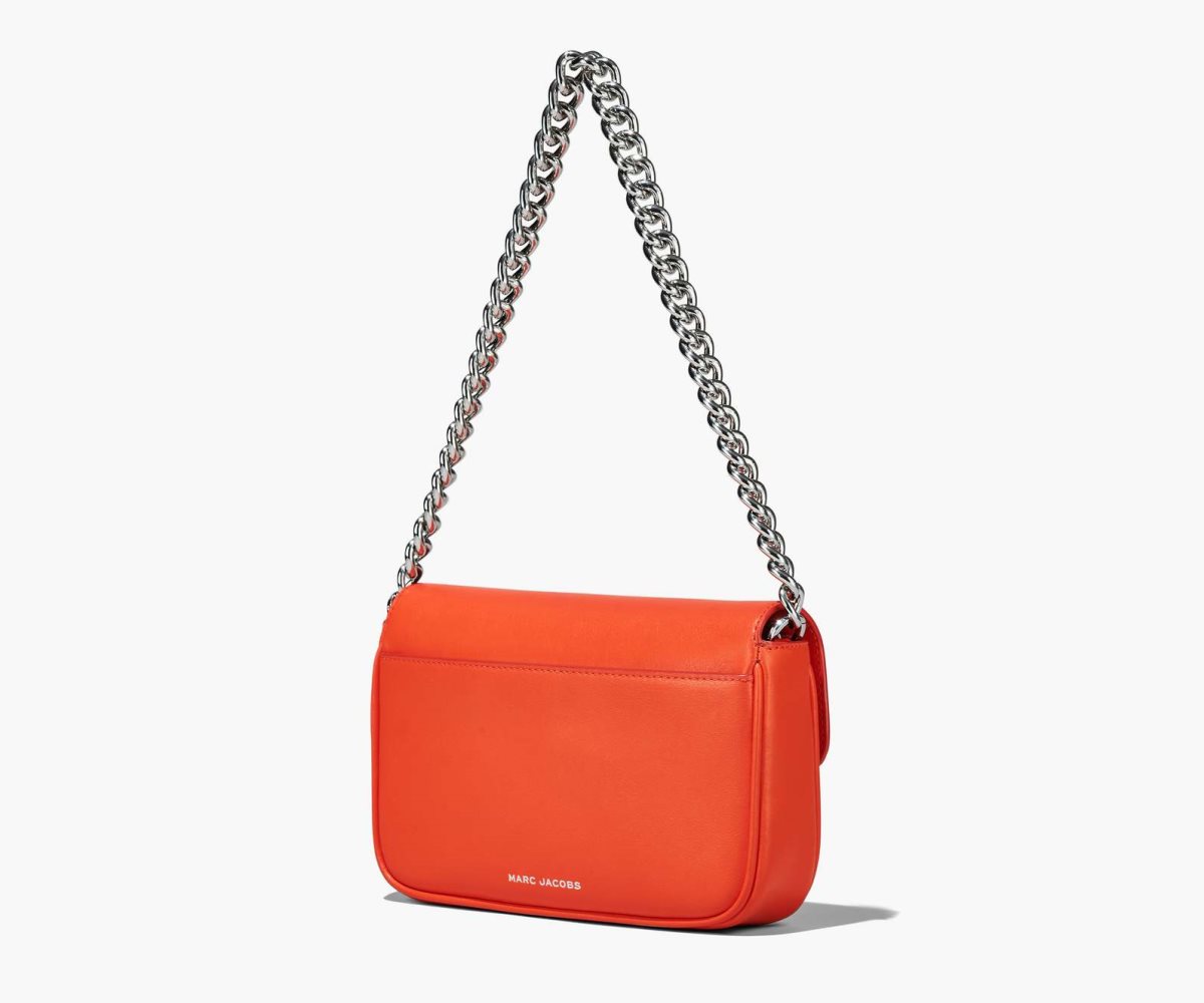 Marc Jacobs J Marc Shoulder Bag Electric Orange | IBX-705614