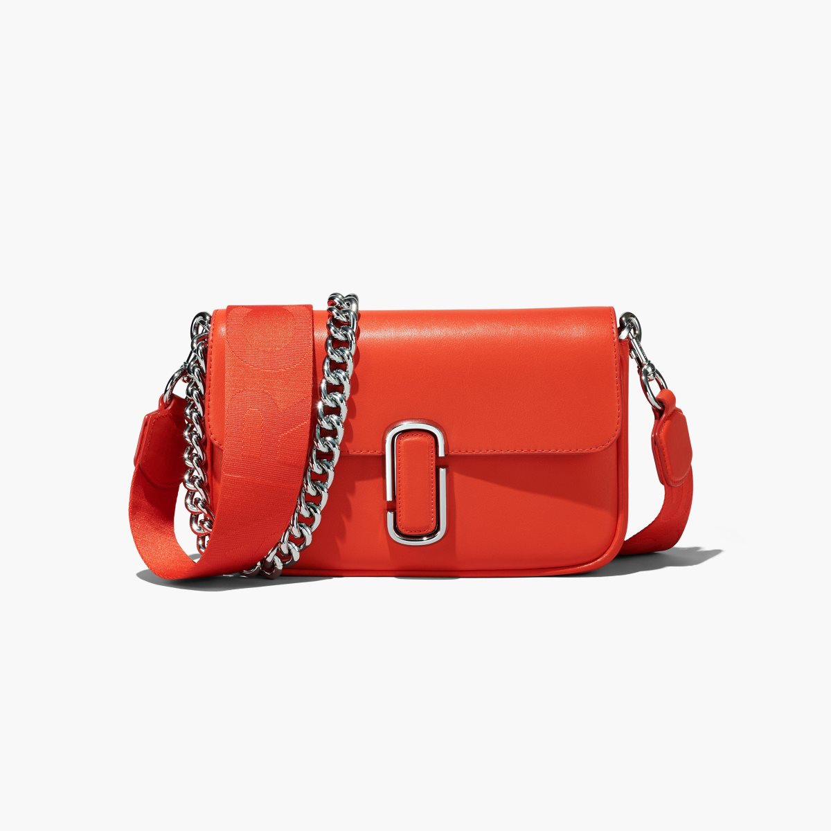 Marc Jacobs J Marc Shoulder Bag Electric Orange | IBX-705614