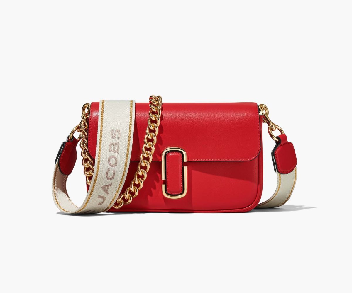 Marc Jacobs J Marc Shoulder Bag True Red | LJV-504763