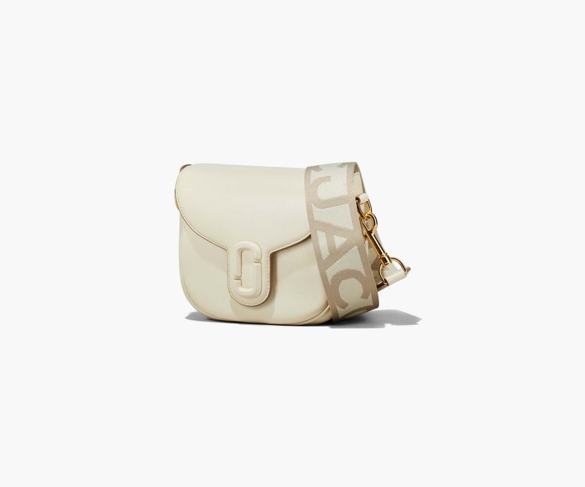 Marc Jacobs J Marc Small Saddle Bag Cloud White | CGE-582093