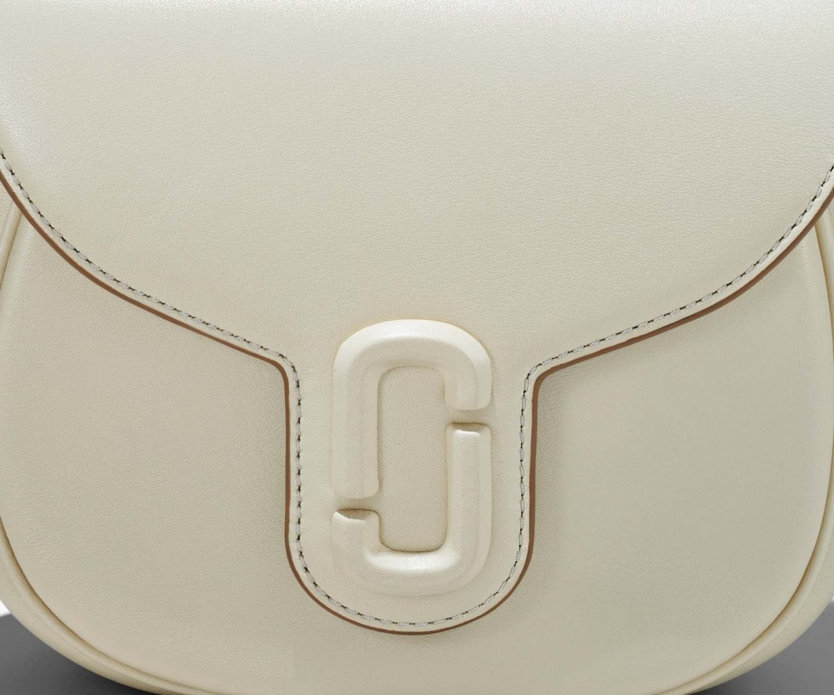 Marc Jacobs J Marc Small Saddle Bag Cloud White | CGE-582093