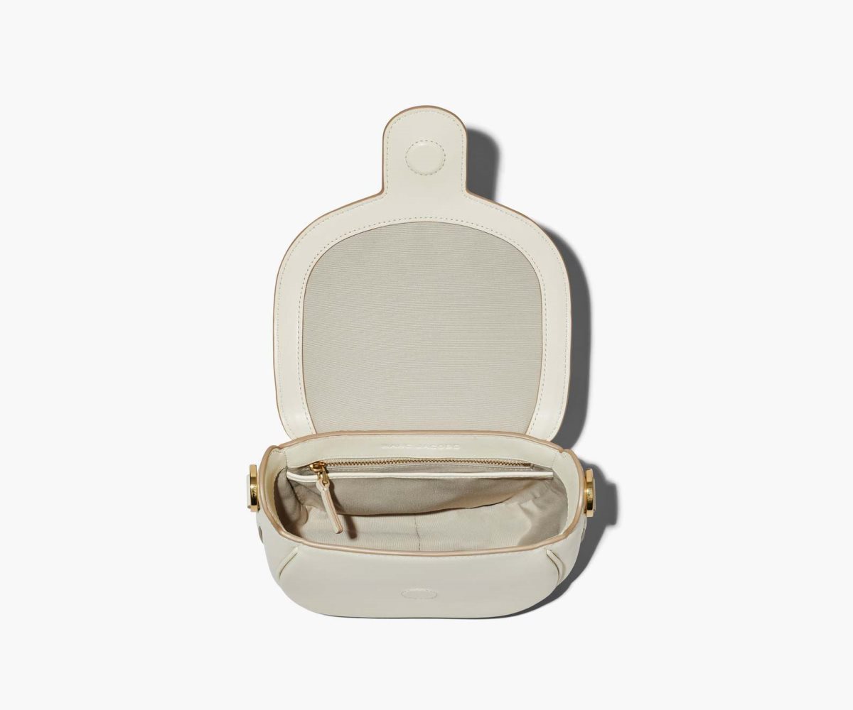 Marc Jacobs J Marc Small Saddle Bag Cloud White | CGE-582093