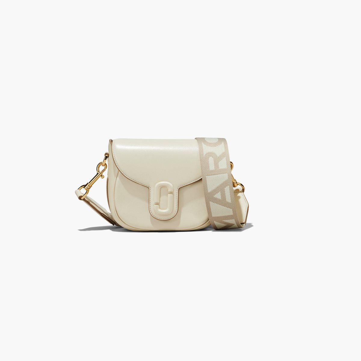 Marc Jacobs J Marc Small Saddle Bag Cloud White | CGE-582093