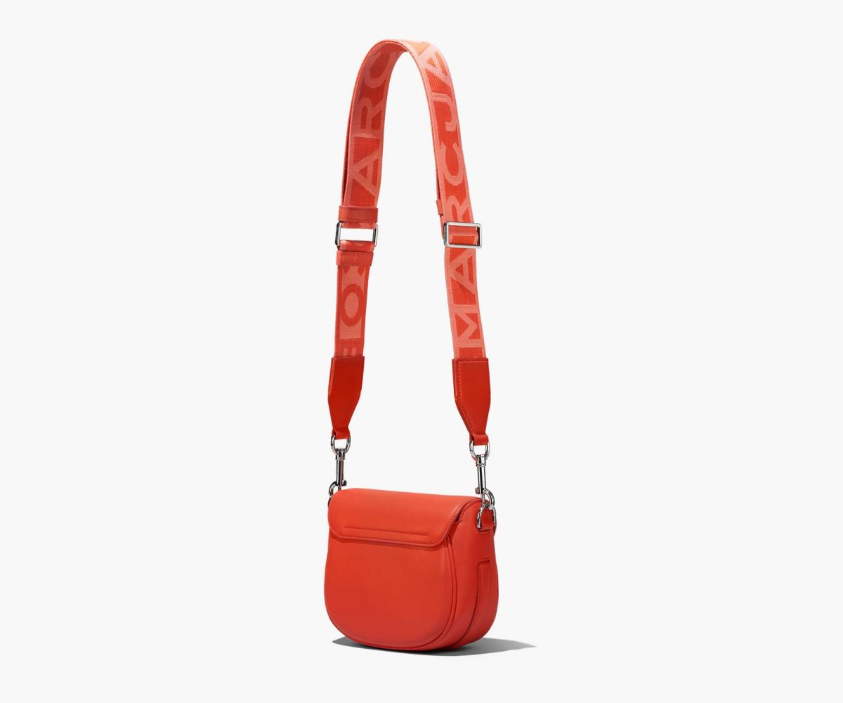 Marc Jacobs J Marc Small Saddle Bag Electric Orange | NIV-014927