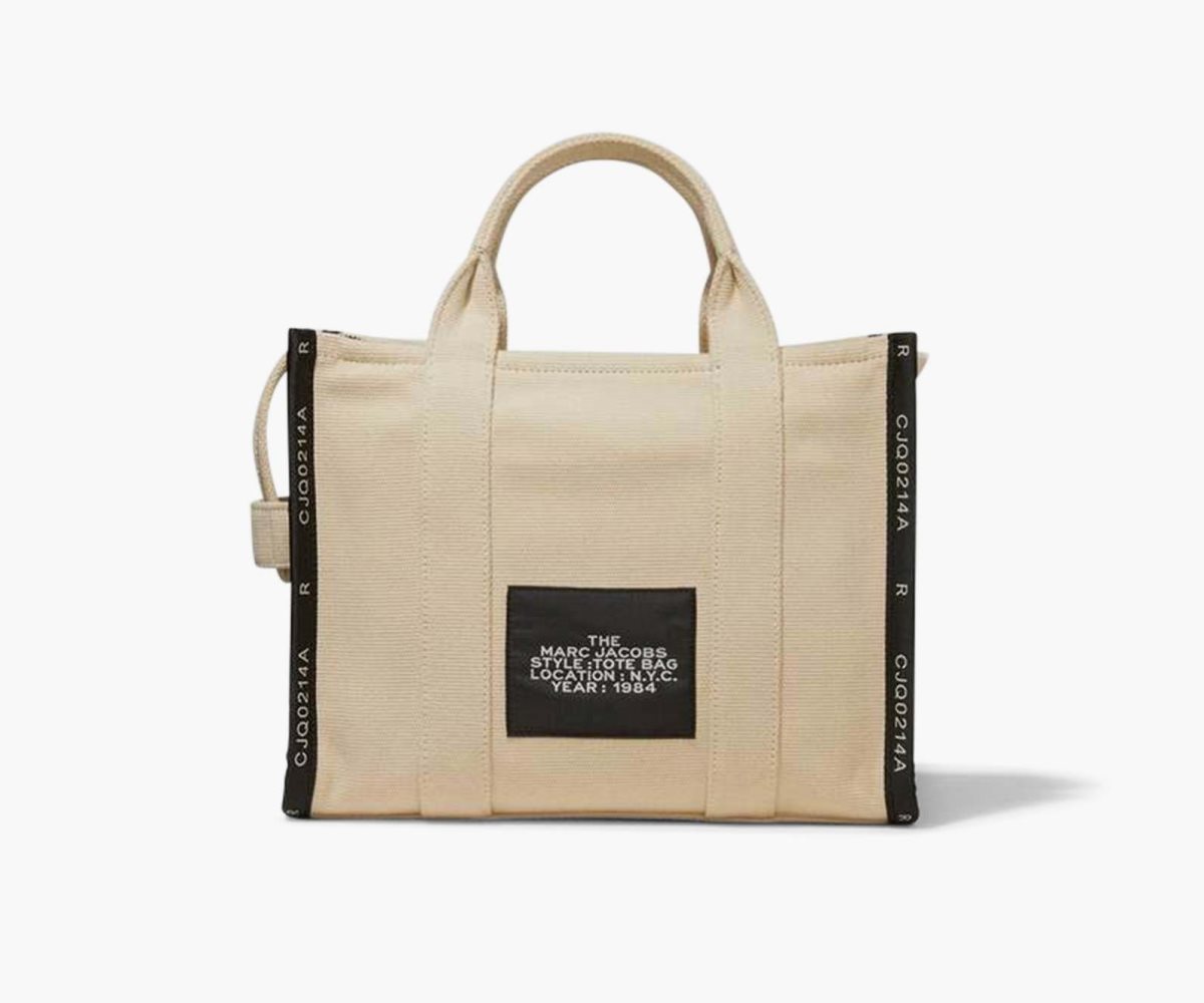 Marc Jacobs Jacquard Medium Tote Bag Warm Sand | LYZ-829065