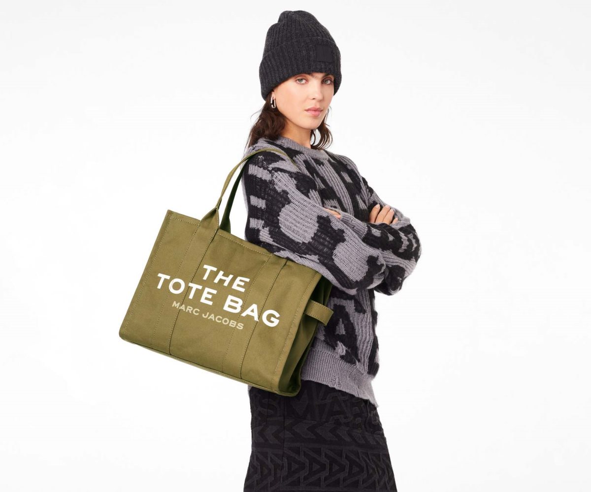 Marc Jacobs Large Tote Bag Slate Green | DGY-183506