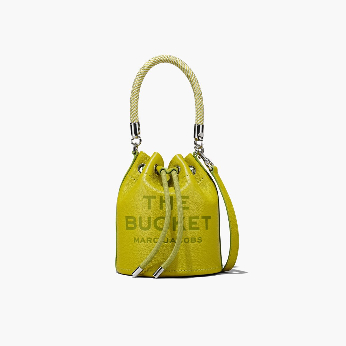 Marc Jacobs Leather Bucket Bag Citronelle | WFP-963487