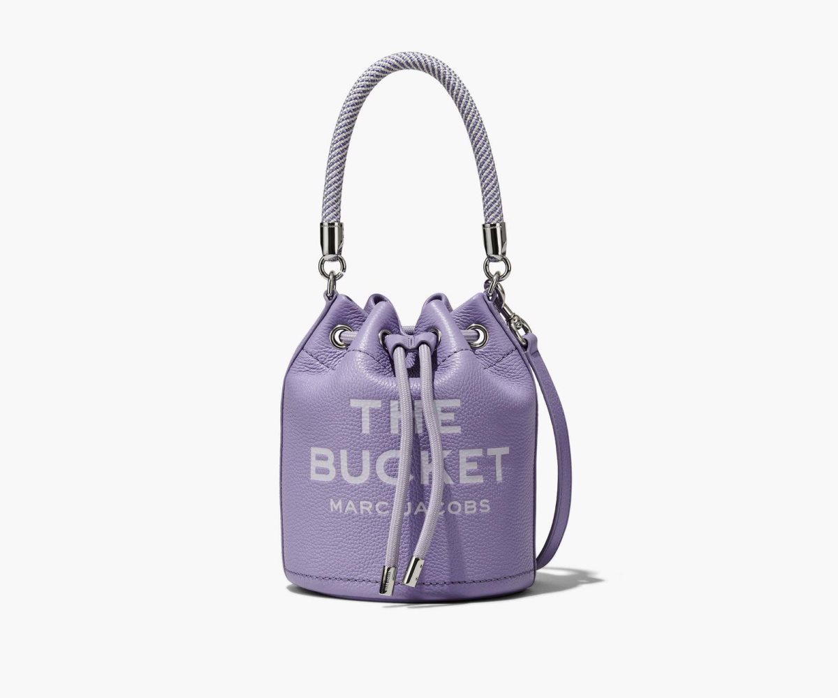 Marc Jacobs Leather Bucket Bag Daybreak | UEZ-574912