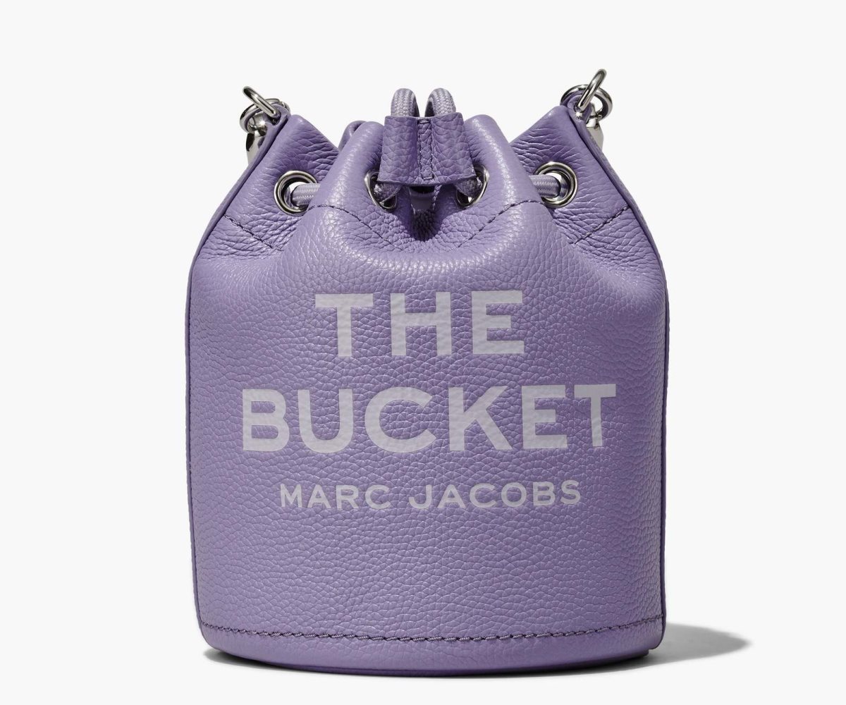 Marc Jacobs Leather Bucket Bag Daybreak | UEZ-574912