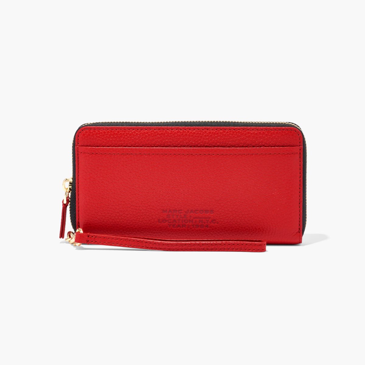 Marc Jacobs Leather Continental Wallet True Red | JIN-240693