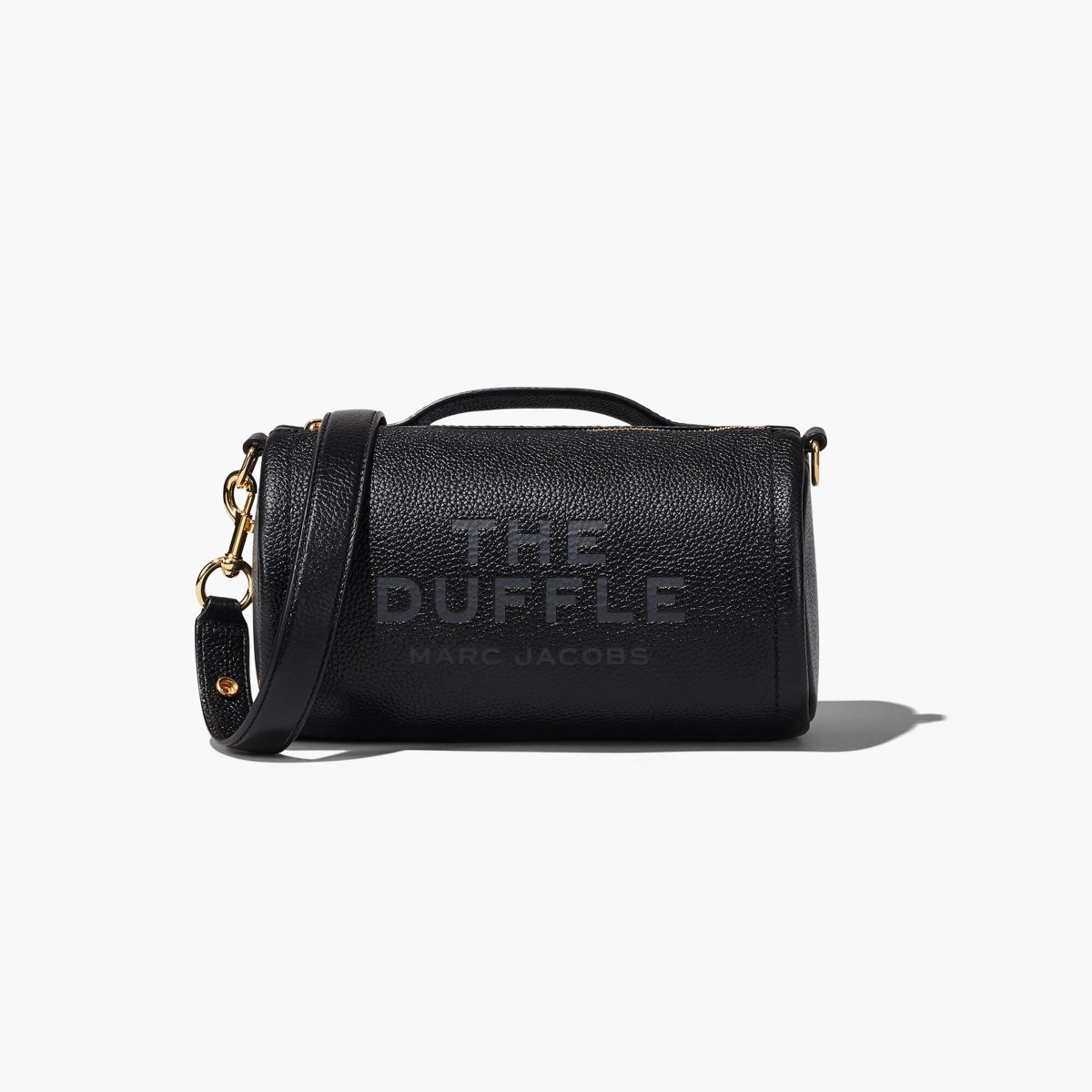 Marc Jacobs Leather Duffle Bag Black | YGI-491682