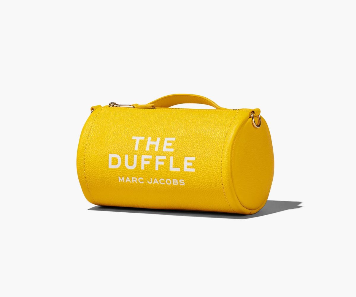 Marc Jacobs Leather Duffle Bag Sun | CWH-089246