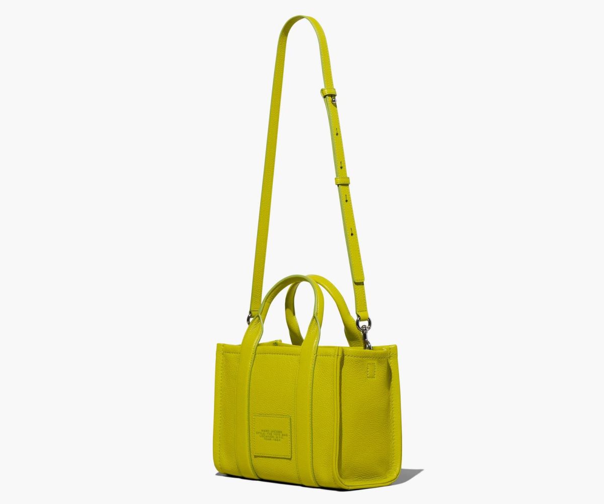 Marc Jacobs Leather Mini Tote Bag Citronelle | GRV-614893