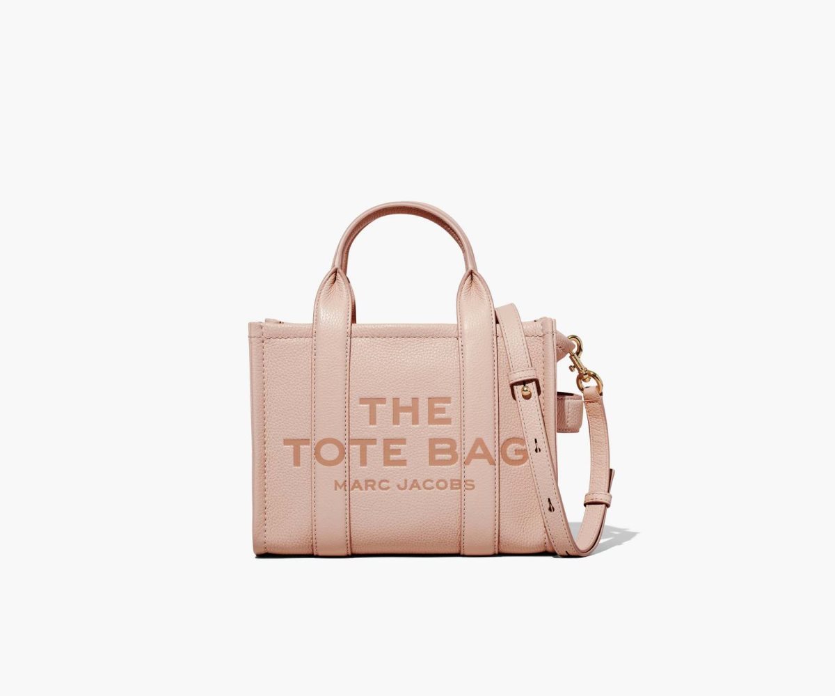 Marc Jacobs Leather Mini Tote Bag Rose | WRT-251804