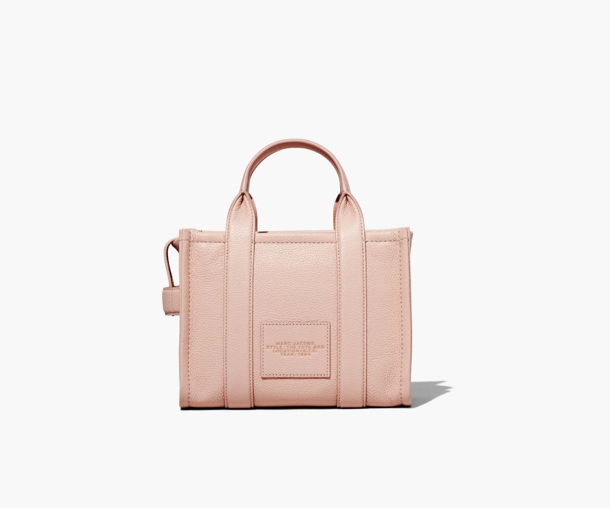 Marc Jacobs Leather Mini Tote Bag Rose | WRT-251804