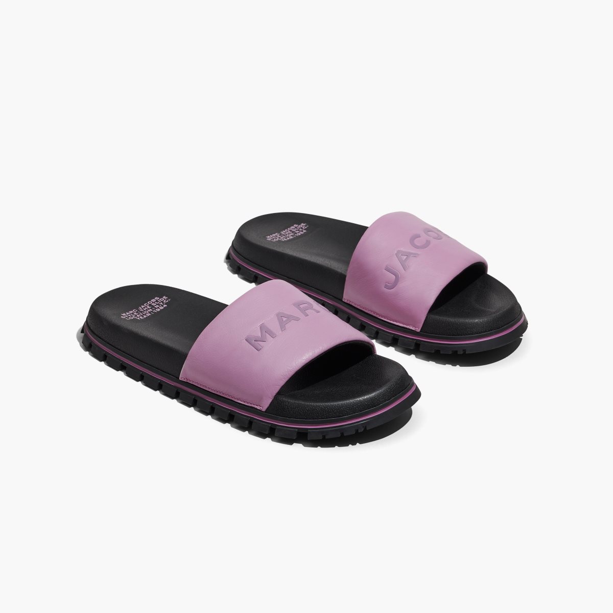 Marc Jacobs Leather Slide Lilas | YWF-869013