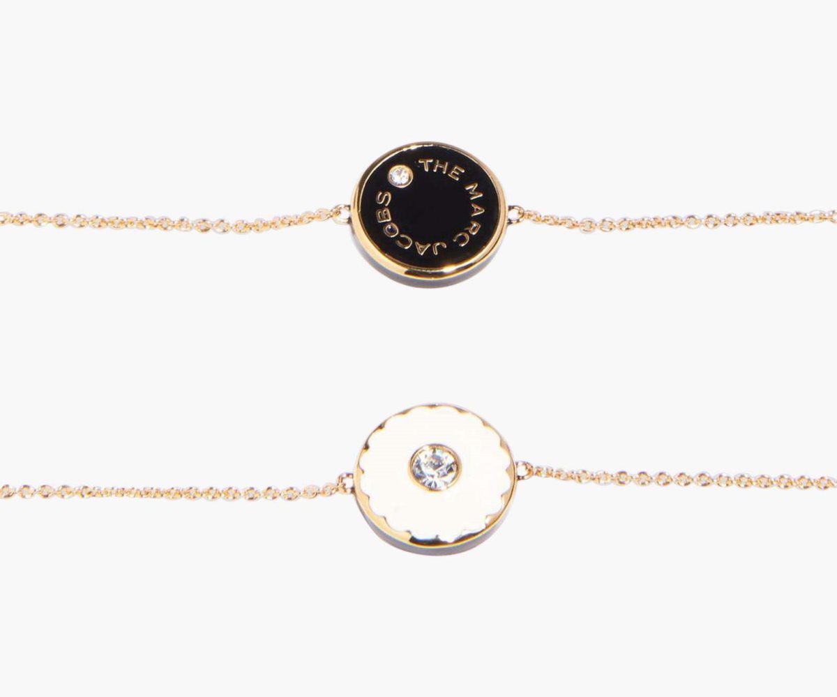 Marc Jacobs Medallion Bracelet Cream/Gold | EQY-952768