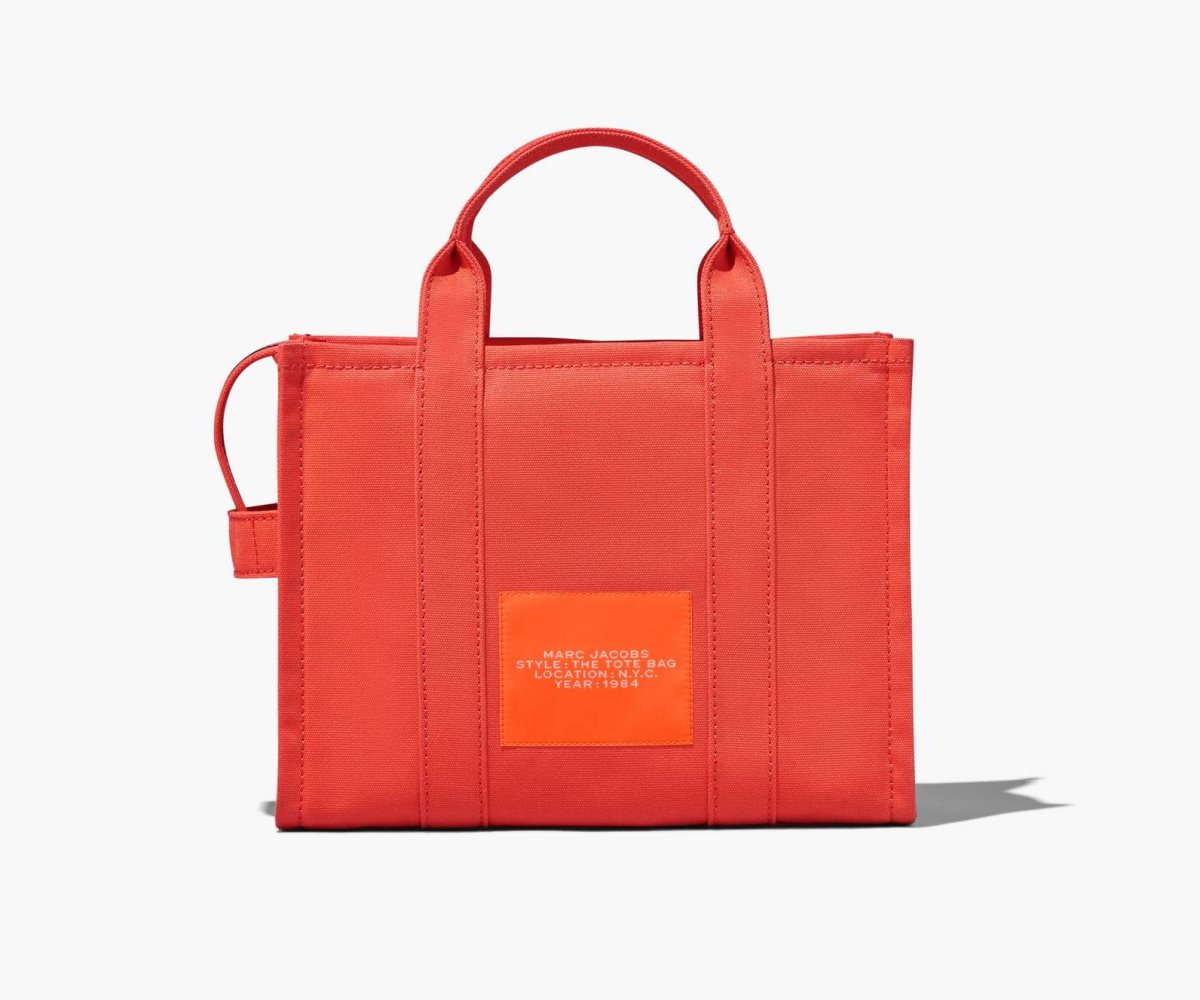 Marc Jacobs Medium Tote Bag Electric Orange | QGY-346295